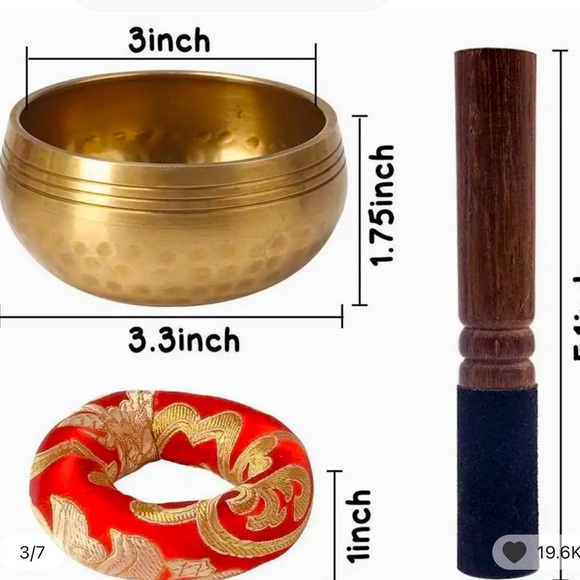 COPY - Mini Tibetan Bowl. New and comes with gift box. - Picture 3 of 3